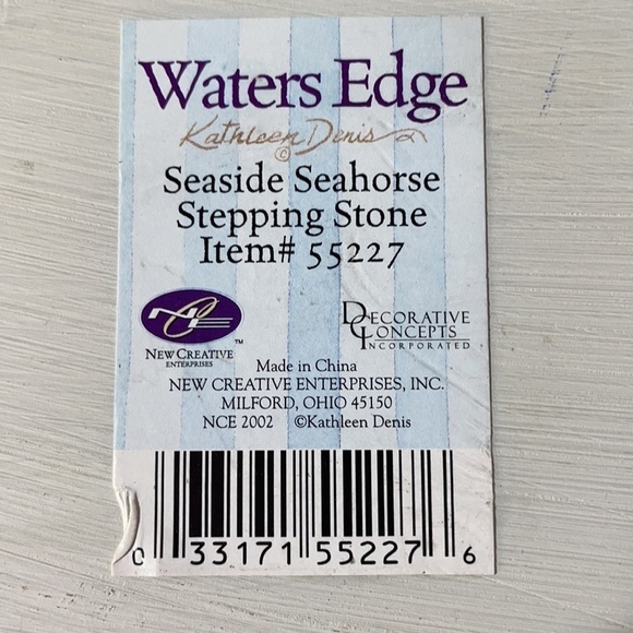 Decorative seaside beach welcome wall hanging waters edge Kathleen Denis - Picture 6 of 10